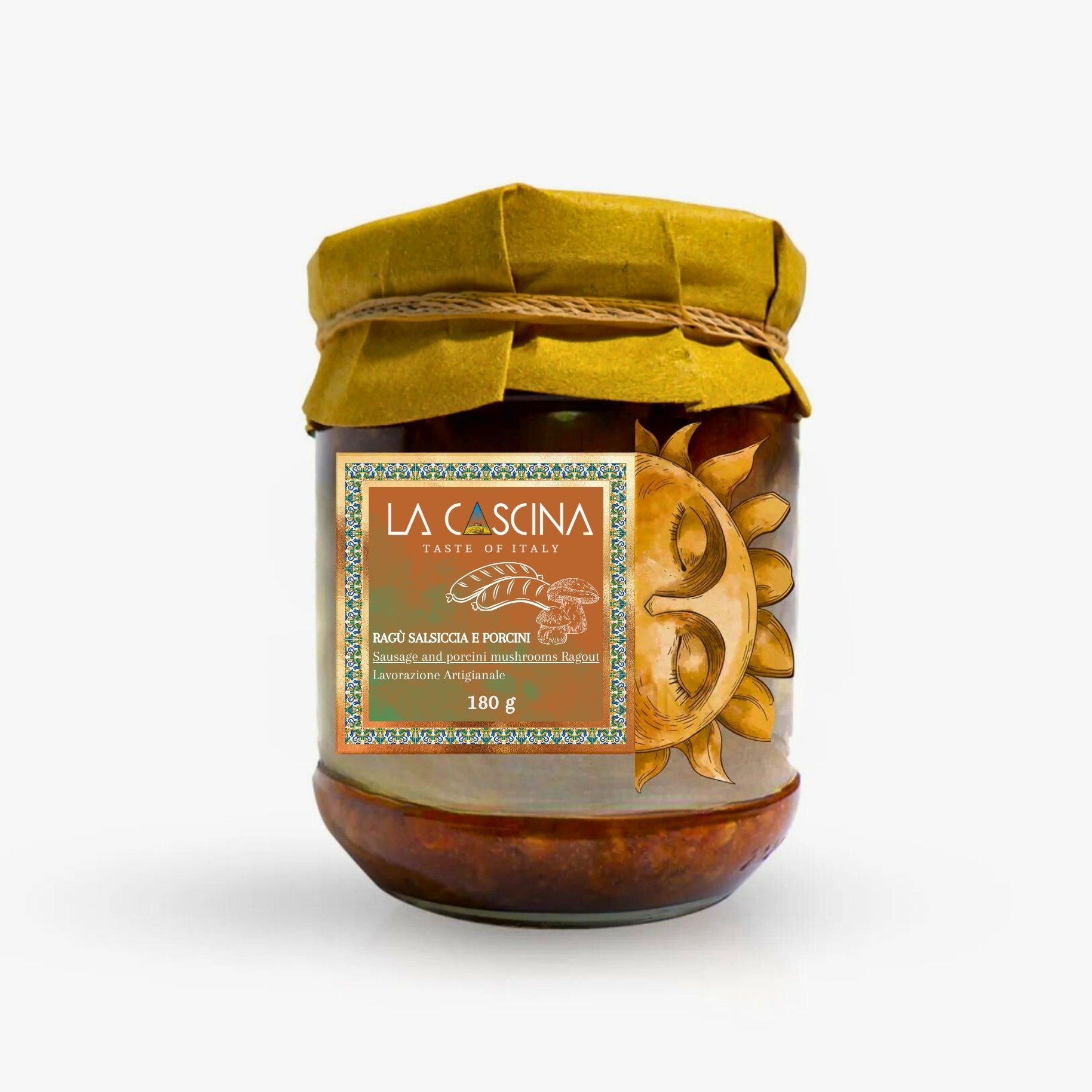 Ragù salsiccia e porcini 180 g